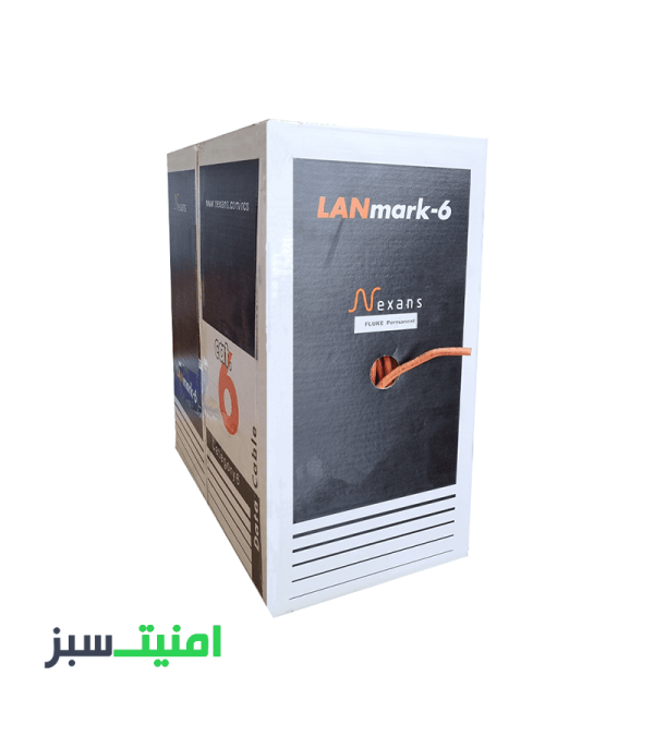 خرید کابل شبکه نگزنس Cat6 UTP با تست پرمننت حلقه 305 متری