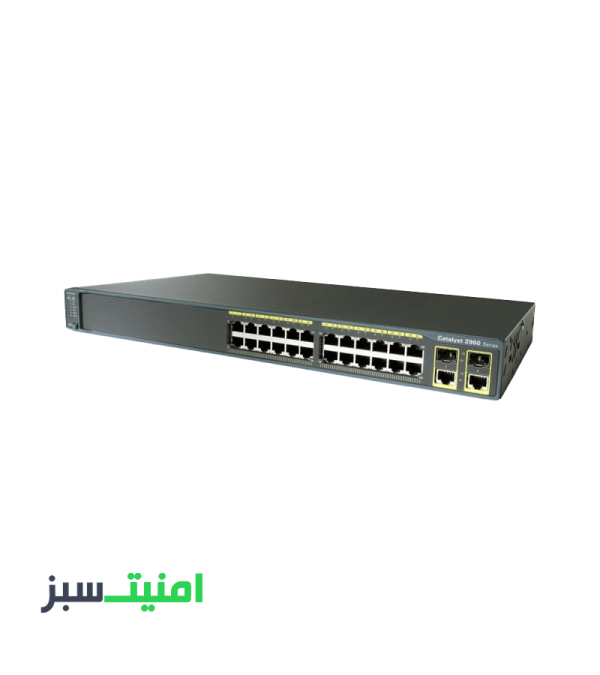 خرید سوئیچ 24 پورت سیسکو Cisco WS-C2960-24LC-S