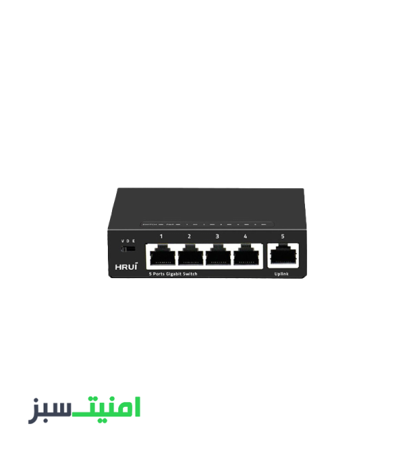 خرید سوئیچ 4 پورت اترنت گیگ HRUI HR-SWG1050