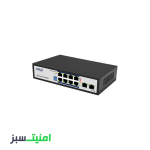 خرید سوئیچ 8PoE پورت HRUI HR100-AF-82N