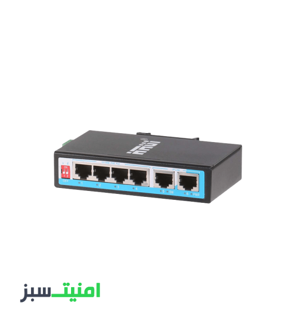 خرید سوئیچ 4 پورت PoE صنعتی HRUI HR500-AF-42