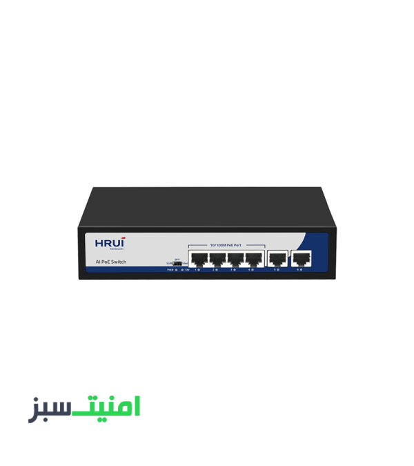 خرید سوئیچ 4PoE پورت HRUI HR900-AF-42N