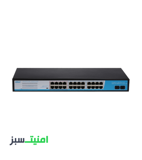 خرید سوئیچ 24 پورت PoE گیگ HRUI HR901-AFG-242S-300