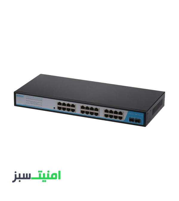 خرید سوئیچ 24 پورت PoE گیگ HRUI HR901-AFG-242S-300