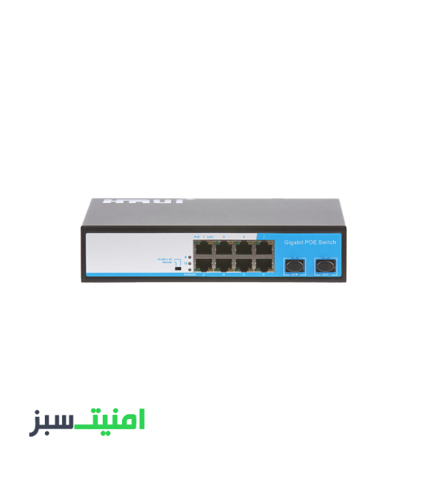 خرید سوئیچ 8PoE پورت HRUI HR901-AFG-82NS