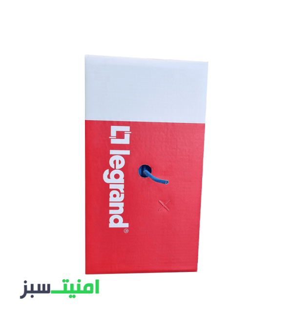 خرید کابل شبکه CAT6 UTP لگرند تمام مس بدون تست حلقه 305 متری