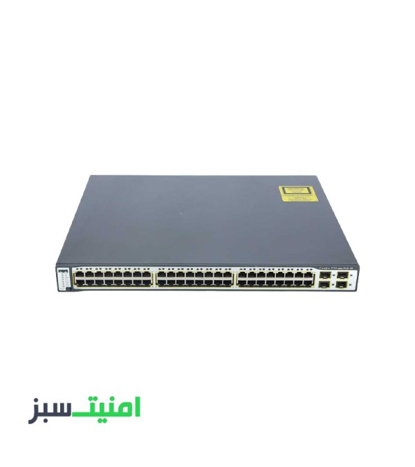 خرید سوئیچ 48 پورت اترنت سیسکو Cisco WS-3750-48PS-S