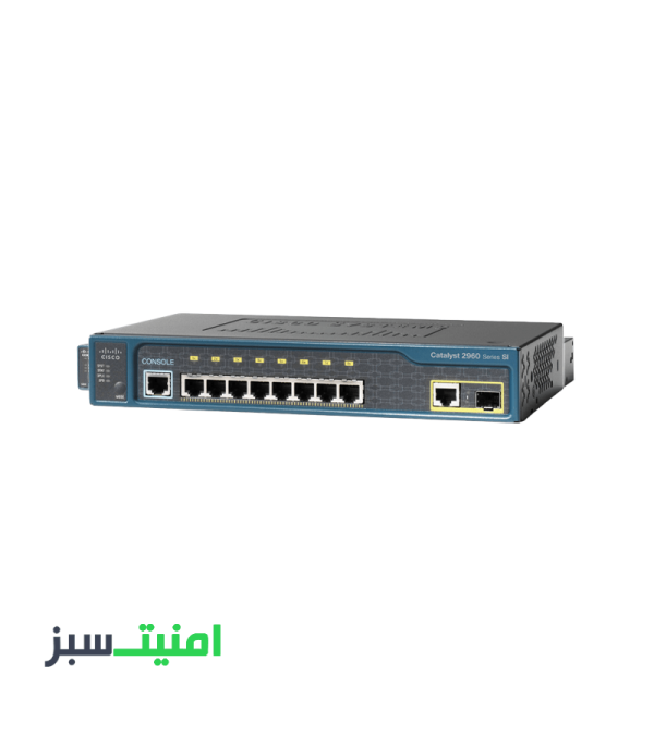 خرید سوئیچ 8 پورت سیسکو Cisco WS-C2960-8TC-L