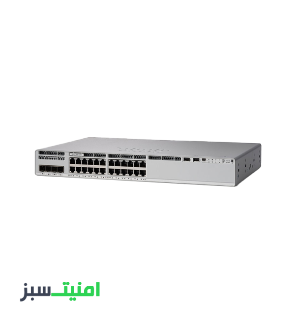 خرید سوئیچ 24 پورت سیسکو Cisco C9200L-24T-4G-E