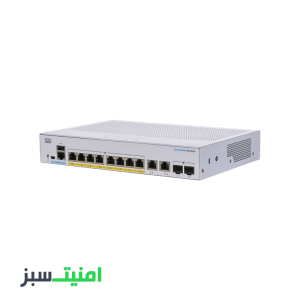 خرید سوئیچ 8 پورت سیسکو Cisco CBS350-8P-E-2G