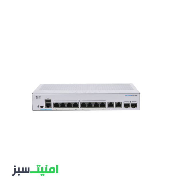 خرید سوئیچ 8 پورت سیسکو Cisco CBS350-8S-E-2G