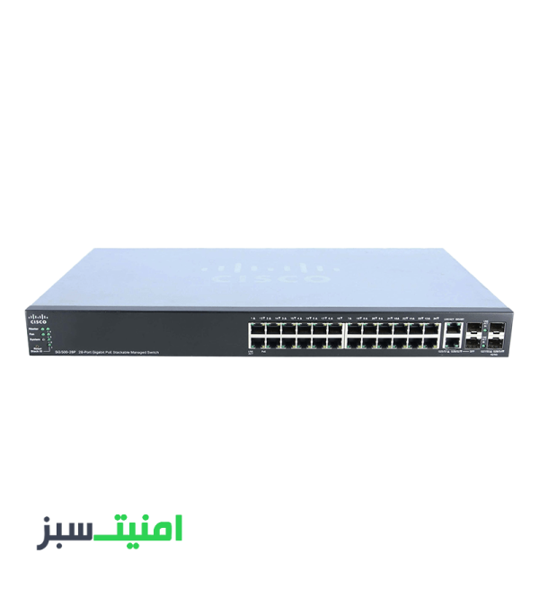 خرید سوئیچ 24 پورت سیسکو Cisco SG500-28P