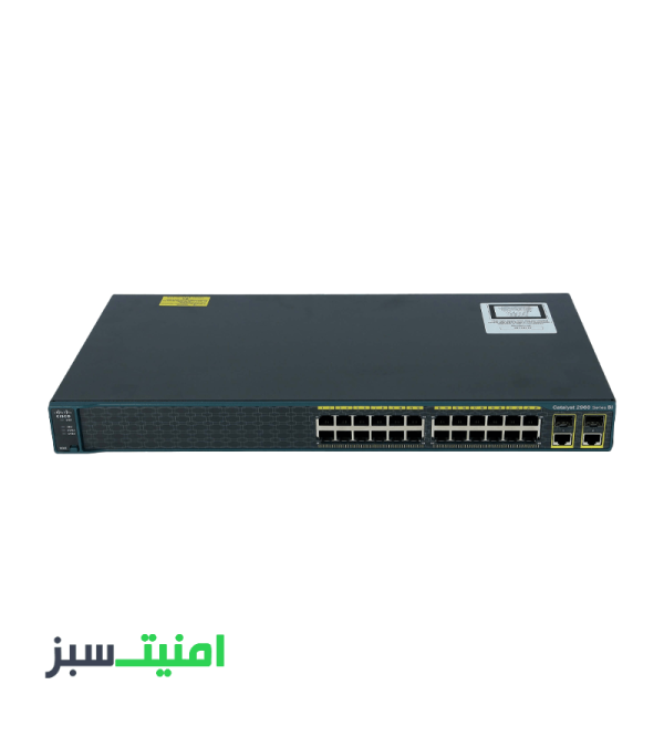 خرید سوئیچ 24 پورت سیسکو Cisco WS-C2960-24TC-S