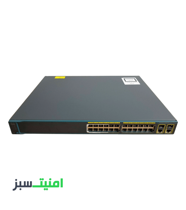 خرید سوئیچ 24 پورت سیسکو Cisco WS-C2960Plus-24LC-L