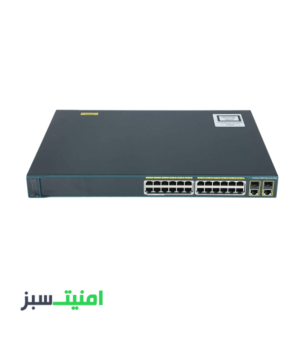 خرید سوئیچ 24 پورت سیسکو Cisco WS-C2960Plus-24PC-L