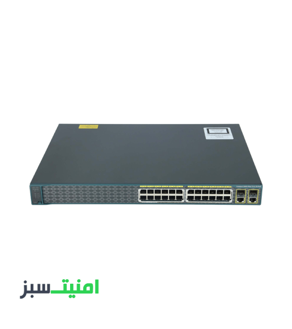 خرید سوئیچ 24 پورت POE سیسکو Cisco WS-C2960Plus-24PC-S