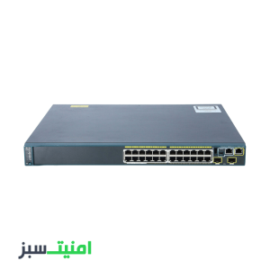 خرید سوئیچ 24 پورت PoE سیسکو ریفر Cisco WS-C2960S-24PD-L