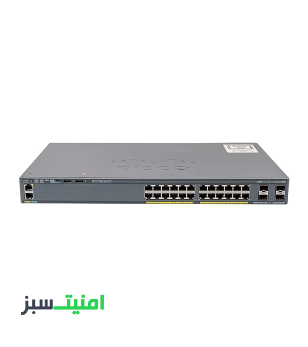 خرید سوئیچ 24 پورت سیسکو Cisco WS-C2960X-24TS-L