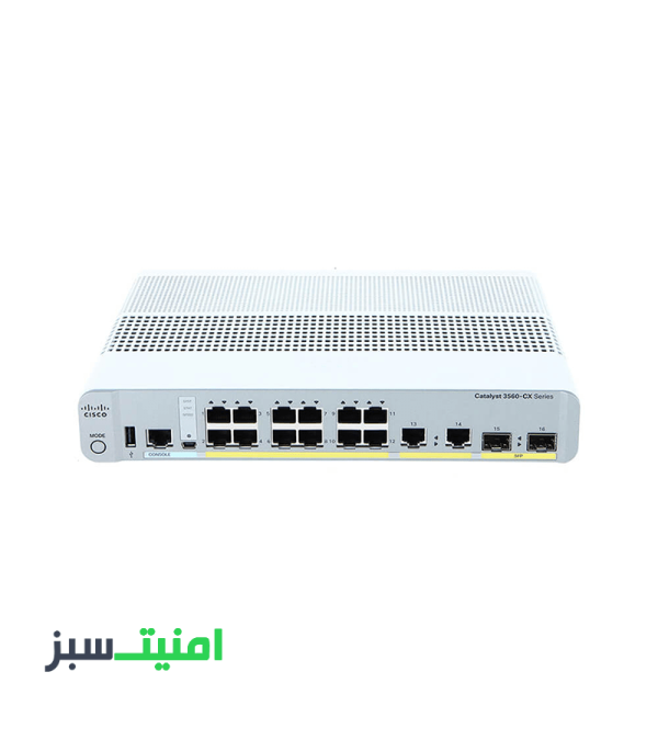 خرید سوئیچ 8 پورت سیسکو Cisco WS-C3560CX-12PC-S