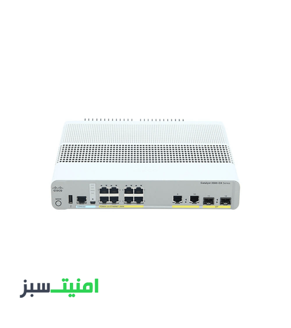 خرید سوئیچ 8 پورت سیسکو Cisco WS-C3560CX-8PC-S