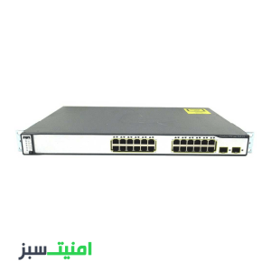 خرید سوئیچ 24 پورت اترنت سیسکو Cisco WS-C3750-24PS-S