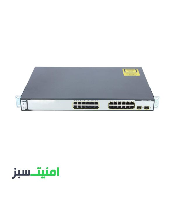 خرید سوئیچ 24 پورت سیسکو Cisco WS-C3750-24TS-E