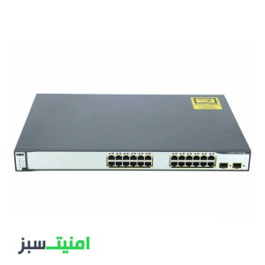 خرید سوئیچ 24 پورت سیسکو Cisco WS-C3750-24TS-S