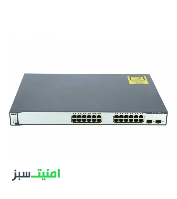 خرید سوئیچ 24 پورت سیسکو Cisco WS-C3750-24TS-S