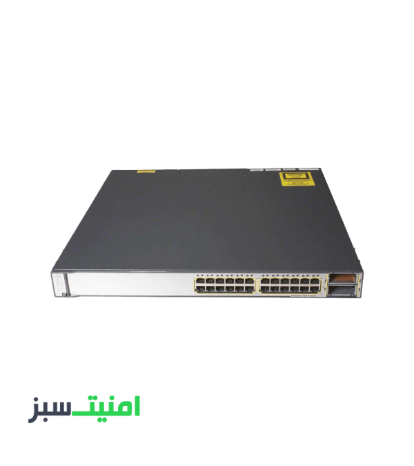 خرید سوئیچ 24 پورت سیسکو Cisco WS-C3750E-24PD-S