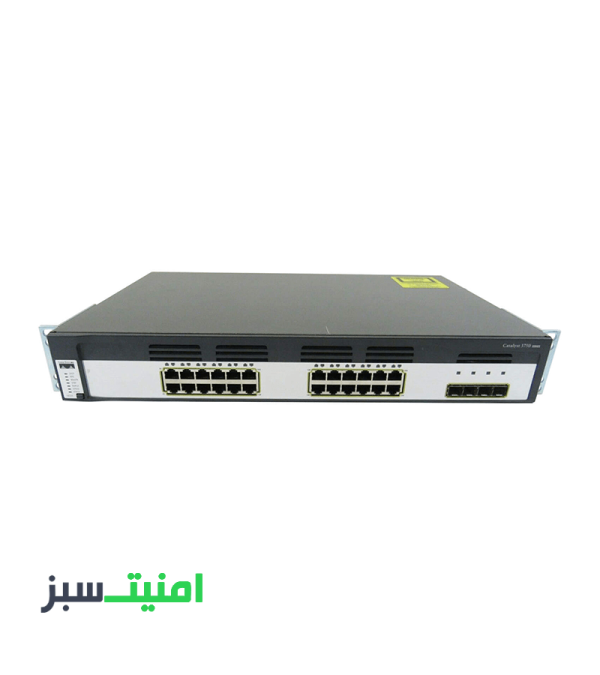 خرید سوئیچ 24 پورت اترنت سیسکو Cisco WS-C3750G-24TS-E