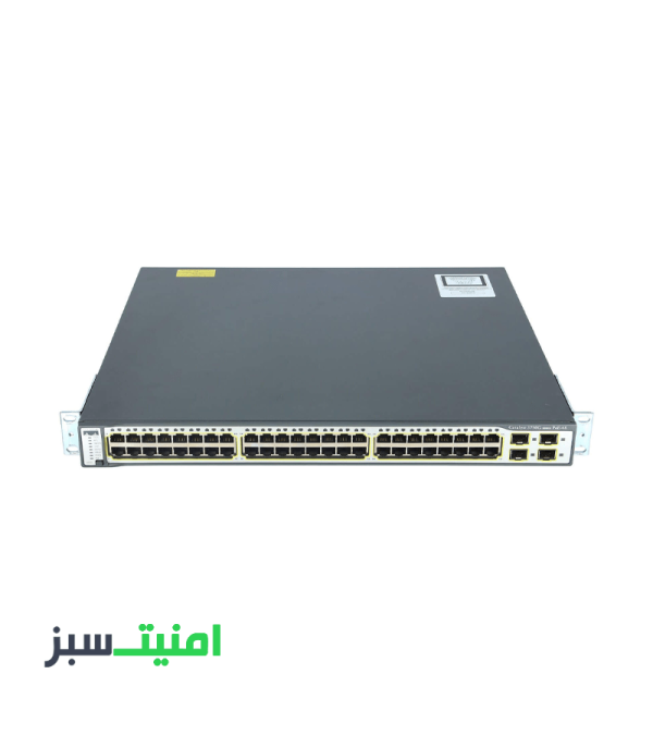 خرید سوئیچ 48 پورت اترنت سیسکو Cisco WS-C3750G-48PS-S