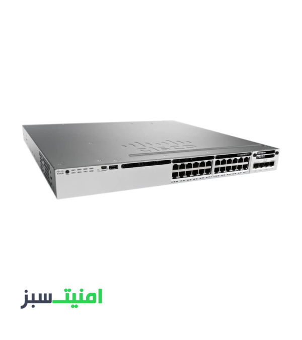 خرید سوئیچ 24 پورت سیسکو Cisco WS-C3850-24P-S