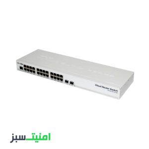 خرید روتر سوئیچ میکروتیک CRS326-24G-2S+RM