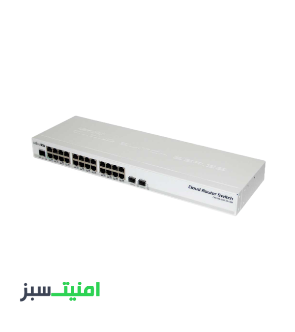 خرید روتر سوئیچ میکروتیک CRS326-24G-2S+RM